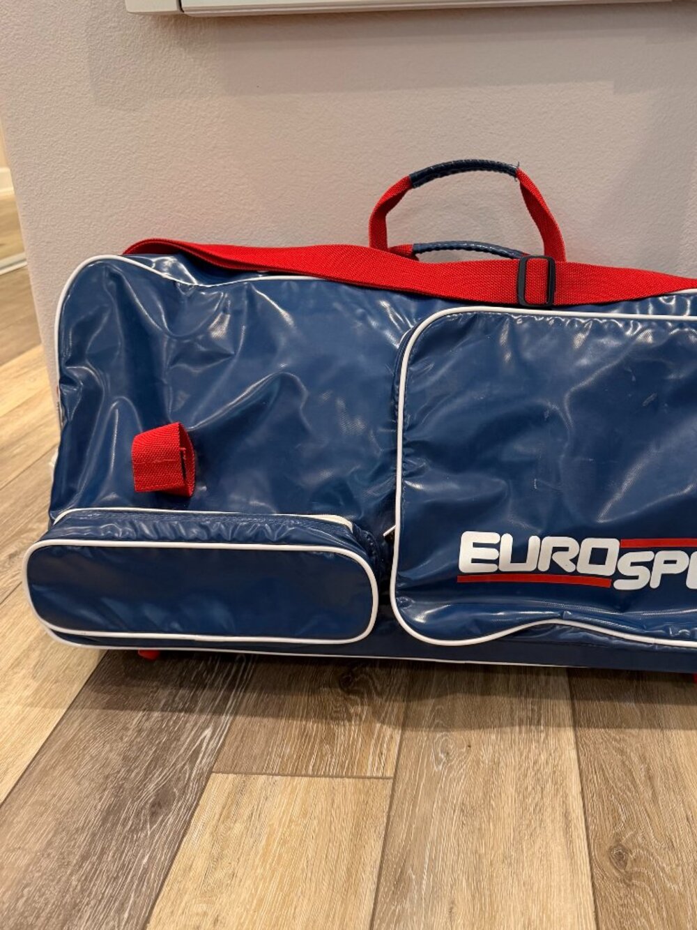 Vintage 80s EuroSport Tennis (Pickleball) Racquet Duffle Bag